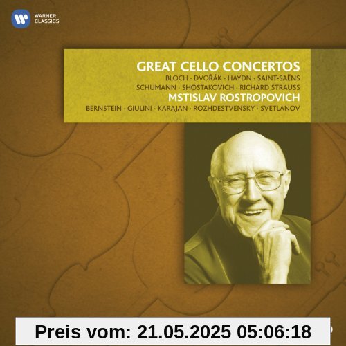 Grosse Cellokonzerte Grosse Cellokonzerte von Mstislav Rostropowitsch