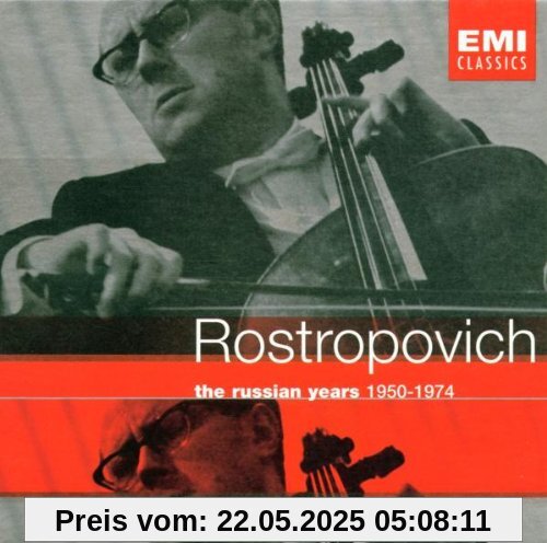 The Russian Recordings (1950-1974) von Mstislav Rostropowitsch