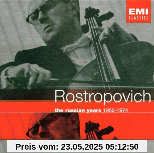 The Russian Recordings (1950-1974) von Mstislav Rostropowitsch