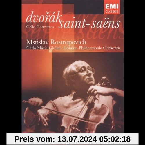 Dvorak, Antonin; Saint-Saens, Camille - Cellokonzerte von Mstislaw Rostropowitsch