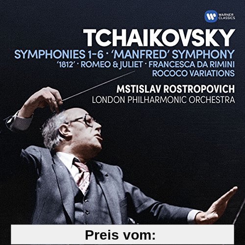 Sinfonien/Ouvertüren/Rococo-Variationen von Mstislaw Rostropowitsch