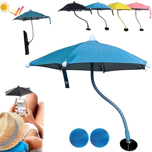 Handy Sonnenschutz Schirm,telefonschirm Mit Saugnapf,Magnetic Phone Umbrella for Sun,360° Flexible Phone Umbrella Suction Cup Stand, Mit Zwei Selbstklebenden Metallplatten-C Handy Sonnenschutz Schirm,telefonschirm Mit Saugnapf,Magnetic Phone Umbrella for Sun,360° Flexible Phone Umbrella Suction Cup Stand, Mit Zwei Selbstklebenden Metallplatten-C von Mtibfv