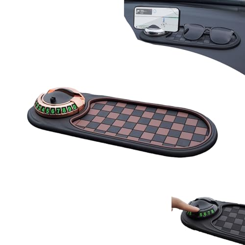Multifunktions-Auto-Anti-rutsch-Matte,multifunktionale Auto-Anti-rutsch-Matte,deloyye Handy Halterung,biohofer Handyhalterung,360° Rotatable Non-Slip Dashboard Mat with Parking Number-C Multifunktions-Auto-Anti-rutsch-Matte,multifunktionale Auto-Anti-rutsch-Matte,deloyye Handy Halterung,biohofer Handyhalterung,360° Rotatable Non-Slip Dashboard Mat with Parking Number-C von Mtjbfv