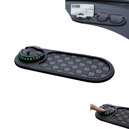 Multifunktions-Auto-Anti-rutsch-Matte,multifunktionale Auto-Anti-rutsch-Matte,deloyye Handy Halterung,biohofer Handyhalterung,360° Rotatable Non-Slip Dashboard Mat with Parking Number-D Multifunktions-Auto-Anti-rutsch-Matte,multifunktionale Auto-Anti-rutsch-Matte,deloyye Handy Halterung,biohofer Handyhalterung,360° Rotatable Non-Slip Dashboard Mat with Parking Number-D von Mtjbfv