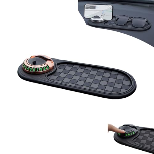 Multifunktions-Auto-Anti-rutsch-Matte,multifunktionale Auto-Anti-rutsch-Matte,deloyye Handy Halterung,biohofer Handyhalterung,360° Rotatable Non-Slip Dashboard Mat with Parking Number-F Multifunktions-Auto-Anti-rutsch-Matte,multifunktionale Auto-Anti-rutsch-Matte,deloyye Handy Halterung,biohofer Handyhalterung,360° Rotatable Non-Slip Dashboard Mat with Parking Number-F von Mtjbfv