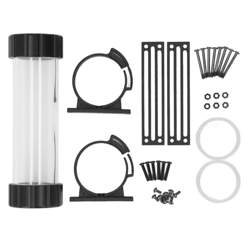 MTLAVISH -Computer Wasserkühlzylinder transparent 220 ml Wasserkühler -Reservoir für Desktop -PC 187 mm MTLAVISH -Computer Wasserkühlzylinder transparent 220 ml Wasserkühler -Reservoir für Desktop -PC 187 mm von Mtlavishness