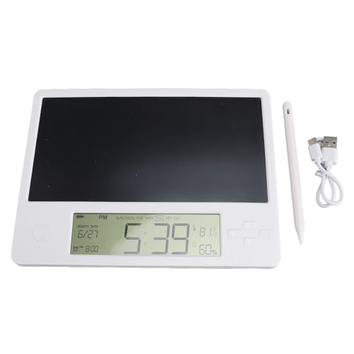 MTLAVISHE ELEKTRONIC CALENDAR mit Notizzeit Datumsdatum Temperaturfeuchtigkeitsanzeige wiederaufladbare Desktop -Kalender LCD -Schreibtablet für Bürogeschäftshaus MTLAVISHE ELEKTRONIC CALENDAR mit Notizzeit Datumsdatum Temperaturfeuchtigkeitsanzeige wiederaufladbare Desktop -Kalender LCD -Schreibtablet für Bürogeschäftshaus von Mtlavishness