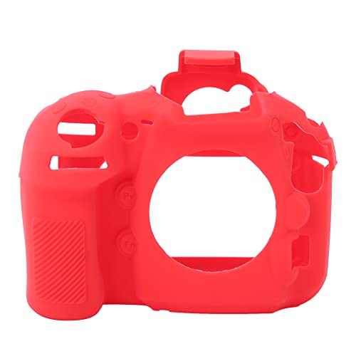MTLAVISHISH -Soft Silicon Digitalkamera Schutzabdeckung für D810 Materials dehnbares, weiches und Komfortables Schutz vor Kratzern Beulen Staub und Schmutz Genauer Lochposition (Red) von Mtlavishness