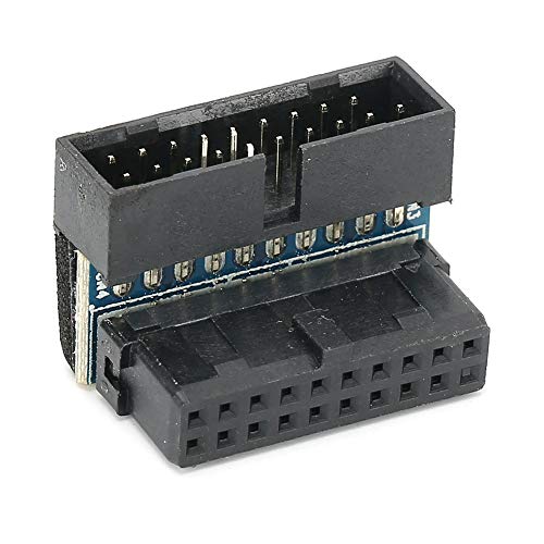 MTLAVISHY 19 PIN TRUCK 90 -Grad -Kurvenanschluss Hochgeschwindigkeitsverlustloser Getriebe Compact Design für die Wirtsverdrahtung von Desktop -Computern aus haltbarem ABS MTLAVISHY 19 PIN TRUCK 90 -Grad -Kurvenanschluss Hochgeschwindigkeitsverlustloser Getriebe Compact Design für die Wirtsverdrahtung von Desktop -Computern aus haltbarem ABS von Mtlavishness