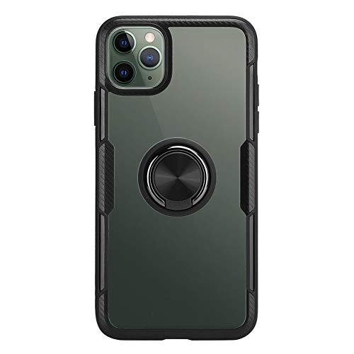 MTLAVISHY Transparent Schockdelie -Handy -Hülle mit Magnethalterring für 11 Pro Max dunkelblau ideal für den täglichen Gebrauch und Schutz Ihres Telefons 6,5 Zoll (iPhone11pro max (6,5 Zoll)) von Mtlavishness