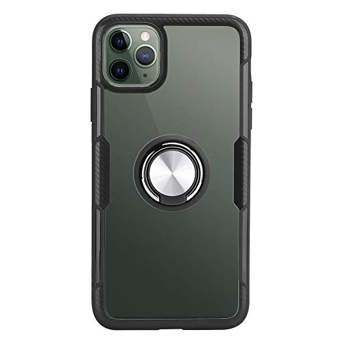 MTLAVISHY Transparent Schockdelie -Handy -Hülle mit Magnethalterring für 11 Pro Max dunkelblau ideal für den täglichen Gebrauch und Schutz Ihres Telefons 6,5 Zoll (iPhone11pro max (6,5 Zoll)) von Mtlavishness