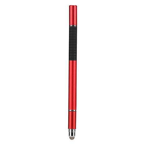 MTLavish 3 in 1 Stoff Tipps Disc Ball Stift Hochgenauige kapazitive Stylus für Mobiltelefon und Tablet EIN Multi -funktionaler Stift für Spiele und Schreiben sind in Mehreren (Red) von Mtlavishness