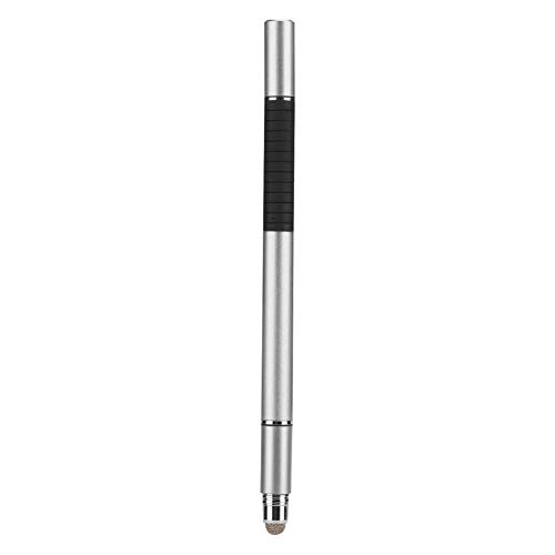 MTLavish 3 in 1 Stoff Tipps Disc Ball Stift Hochgenauige kapazitive Stylus für Mobiltelefon und Tablet EIN Multi -funktionaler Stift für Spiele und Schreiben sind in Mehreren (Silver) von Mtlavishness