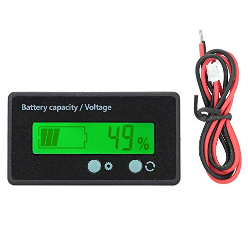 MTLavish Gy 6GS PCB HTN Batteriekapazitäts -Indikator LCD -Display für 12 84 V Grüne Einfache und effiziente Einstellung schnell eingerichtet mit einem Switch Power Saving PVC (Grünes Licht) von Mtlavishness