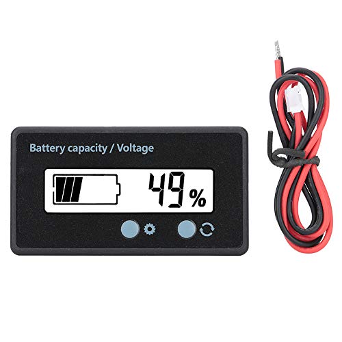 MTLavish Gy 6GS PCB HTN Batteriekapazitäts -Indikator LCD -Display für 12 84 V Grüne Einfache und effiziente Einstellung schnell eingerichtet mit einem Switch Power Saving PVC (Weißes Licht) von Mtlavishness