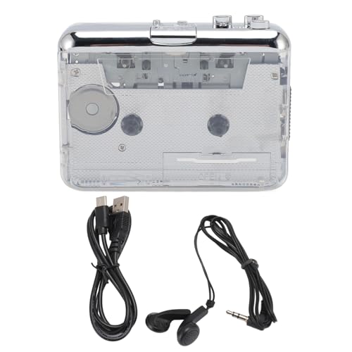MTLavish -Kassette zum MP3 -Konverter Multifunktional Stereo -Sound tragbarer Bandplayer mit Premium -Soundlebnis und automatische Rückkehrfunktion für Heimreise und Park ABS MTLavish -Kassette zum MP3 -Konverter Multifunktional Stereo -Sound tragbarer Bandplayer mit Premium -Soundlebnis und automatische Rückkehrfunktion für Heimreise und Park ABS von Mtlavishness