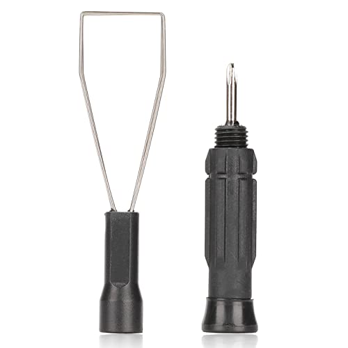 MTLavish Keycap -Puller Schwarzer mechanischer Tastaturdrahtschlüsselabzieher mit Schraubendreher ideal zum Reinigen und Reparieren von mechanischen Tastaturen aus ABS und von Mtlavishness