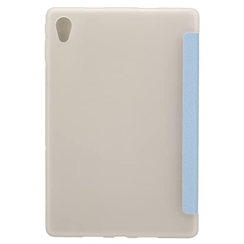 MTLavish Tablet Protective Cover Precise Loch Position Design Einstellbarer Unterstützung Softte Textur für Internetklassen und Video -Anschauen von Nachahmungsleder für M40 Air (Blau) von Mtlavishness