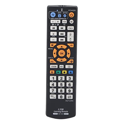 Mtlavis hness Universal Smart Fernbedienung Controller mit Lern Funktion für TV CBL DVD SAT kopiert sofort Infrarot-Codes ideal für mehrere Haushalts geräte, hergestellt aus ABS, Mtlavis hness Universal Smart Fernbedienung Controller mit Lern Funktion für TV CBL DVD SAT kopiert sofort Infrarot-Codes ideal für mehrere Haushalts geräte, hergestellt aus ABS, von Mtlavishness