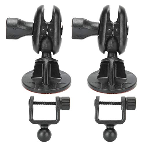 Mtlavish 2pcs Dash Kamera -Halterung mit 360 Grad Einstellbarer universeller UShape Head Premium POM -Material für maximale Haltbarkeit für Dashboard -Rekorder geeignet von Mtlavishness