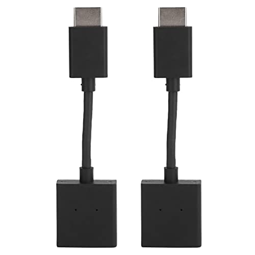 Mtlavish 2pcs männlich bis weibliches Verlängerungskabel für HD -Multimedia -Schnittstelle mit einstellbarem rotierenden Adapter in jedem Winkel und 19+1 Standardversion 2.0 von Mtlavishness