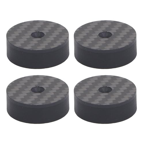 Mtlavish 4pcs hiendlautsprecher isolation ständer feet pads mit Kohlefasermaterial Stoßdämpfung und Resonanzreduzierung für Audio -Plattenspieler -Subwoofer -Verstärker -CD -DVD Mtlavish 4pcs hiendlautsprecher isolation ständer feet pads mit Kohlefasermaterial Stoßdämpfung und Resonanzreduzierung für Audio -Plattenspieler -Subwoofer -Verstärker -CD -DVD von Mtlavishness