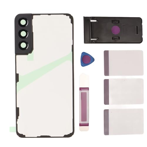 Mtlavish Back Glasabdeckung transparenter schwarzer Rahmen mit Mobiltelefone Rückenabdeckung Tür für S22+Plus Mtlavish Back Glasabdeckung transparenter schwarzer Rahmen mit Mobiltelefone Rückenabdeckung Tür für S22+Plus von Mtlavishness