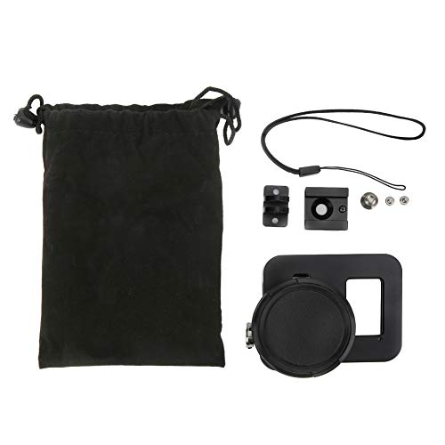 Mtlavish Black Aluminiumlegierung 52mm Filtergehäuse -Schalen -Schutzrahmen für 8 Sportkamera Leichter haltbarer Schock und Fallen mit verlängerter Schnittstelle und Mtlavish Black Aluminiumlegierung 52mm Filtergehäuse -Schalen -Schutzrahmen für 8 Sportkamera Leichter haltbarer Schock und Fallen mit verlängerter Schnittstelle und von Mtlavishness