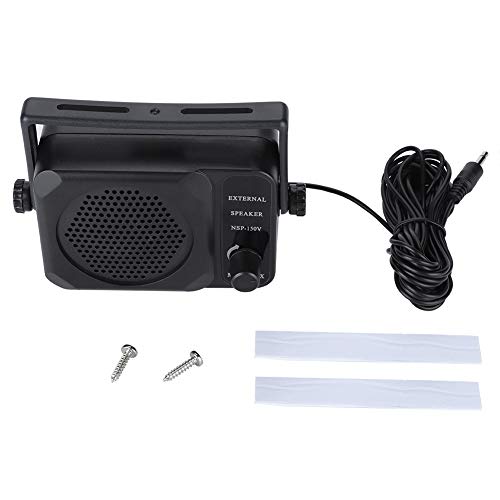 Mtlavish Car Mobile Radio externer Lautsprecher Einstellbarer Volumen 4 Meter Länge Mono -Wiedergabe Kleiner Größe klarer Ton -ABS -Material für im Auto Gebrauch Mtlavish Car Mobile Radio externer Lautsprecher Einstellbarer Volumen 4 Meter Länge Mono -Wiedergabe Kleiner Größe klarer Ton -ABS -Material für im Auto Gebrauch von Mtlavishness