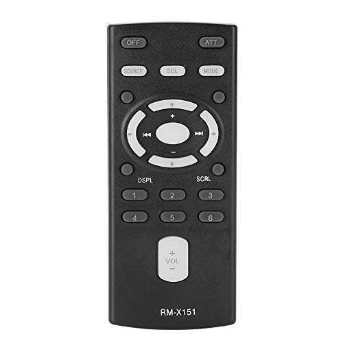 Mtlavish Fernbedienung Ersatz für Auto -DVD -Verschleiß und langlebig für Autounterhaltung ABS -Material für mehrere mit Einer Fernbedienung von über 8 Metern geeignet von Mtlavishness