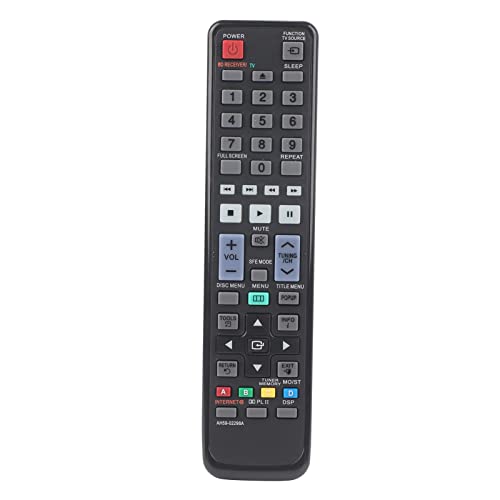 Mtlavish Fernbedienung Ersatz für Fernseher und Blu Ray Player Langable Wearable ABS Material ideal für Home Entertainment bis zu 10 m Fernentfernung 21,5 * 5 * 2 cm Größe mit DC von Mtlavishness