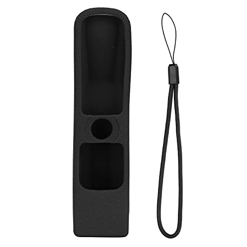 Mtlavish -Fernbedienung Silikonhülle farbenfrohe tragbare umweltfreundliche mit Lanyard ideal für die Kontrolle von Geräten zu Hause oder im Büro aus sicherem Nicht -Silikon, das (Black) von Mtlavishness