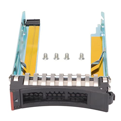Mtlavish Festplattenschale Verbesserung der Festplattenstabilität für -Server 2 5 Zoll Größe Metall ABS -Material geeignet für 2 5 Zoll SAS SATA Heiße Swap -Festplatten geeignet von Mtlavishness