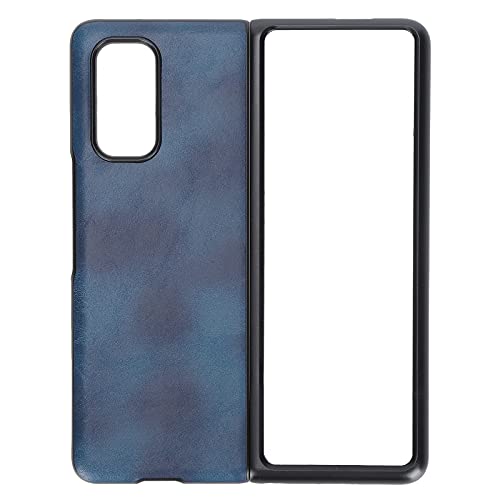 Mtlavish Handy Leder Hülle Anti -Scratch -Telefon Cover -Shell für Mix Fold Schutz Blaues Erscheinungsbild umfassender Schutz für tägliche Verwendung präzise Schnitte einfach (Blue) von Mtlavishness