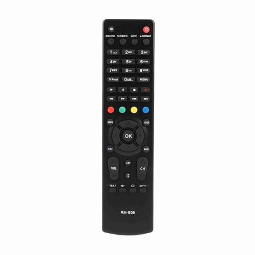 Mtlavish Multi -Funktion Smart Set Top Box Fernbedienung mit geringem Stromverbrauch Langes Getriebe Entfernung Schönes Aussehen Bequeme Hand fühlen große Knöpfe und ABS -Material von Mtlavishness
