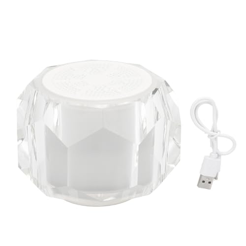 Mtlavish Night Light Bluetooth -Lautsprecher 33ft Range mit 7 Farbwechseln von LED -Licht kleine tragbare drahtlose Lautsprecher für Home -Bett im Freien Mtlavish Night Light Bluetooth -Lautsprecher 33ft Range mit 7 Farbwechseln von LED -Licht kleine tragbare drahtlose Lautsprecher für Home -Bett im Freien von Mtlavishness