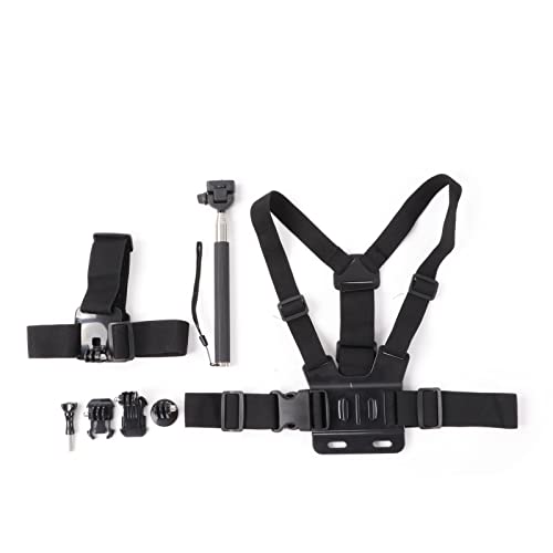 Mtlavish Outdoor Sport Verstellbarer Brustgurtgurt und Kopfhalterung für ideal für Handheld oder festes Schießen in verschiedenen Outdoor -Szenen mit Selfie -Stick bis zu 83 cm Mtlavish Outdoor Sport Verstellbarer Brustgurtgurt und Kopfhalterung für ideal für Handheld oder festes Schießen in verschiedenen Outdoor -Szenen mit Selfie -Stick bis zu 83 cm von Mtlavishness