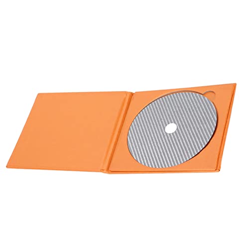 Mtlavish Premium Carbonfaser -CD -DVD -Stabilisator minimiert die Scheibenvibration und verbessert die Klangqualität für alle Top -Ladungs- und Tablettladungs ​​-CD -Player mit (White) von Mtlavishness