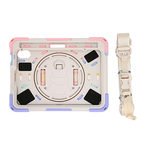 Mtlavish Premium Tablet Schutzhülle für 6 mit DREI Schichtabfallschutz multifunktionales Design für Home Office und Auto verwenden Silikon- und PC -Material ca. 217x170x21mm (Blendend rosa) von Mtlavishness