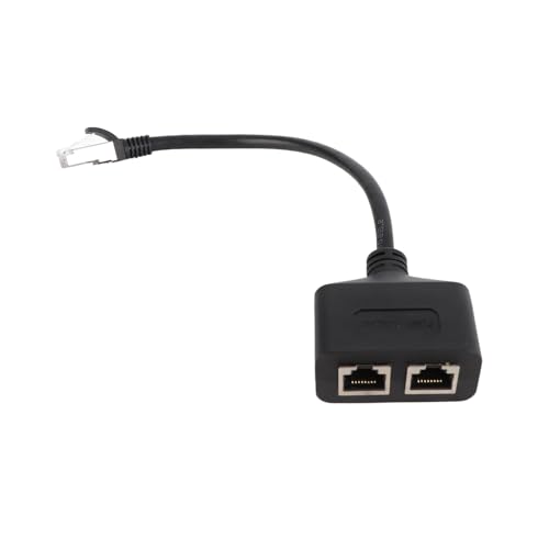 Mtlavish RJ45 Ethernet -Adapterkabel -Erweiterung 1 bis 2 Port Ausgezeichneter Verbindungsübertragungs -Splitteradapter für EIN nahtloses Netzwerk -Setup in Home and Office mit Mtlavish RJ45 Ethernet -Adapterkabel -Erweiterung 1 bis 2 Port Ausgezeichneter Verbindungsübertragungs -Splitteradapter für EIN nahtloses Netzwerk -Setup in Home and Office mit von Mtlavishness