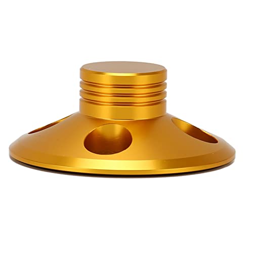 Mtlavish Record Gewichtsklemme Aluminiumlegierung 50 Hz 60 Hz Universal Plattentable Stabilisator für LP -Plattenspieler Gold Mtlavish Record Gewichtsklemme Aluminiumlegierung 50 Hz 60 Hz Universal Plattentable Stabilisator für LP -Plattenspieler Gold von Mtlavishness