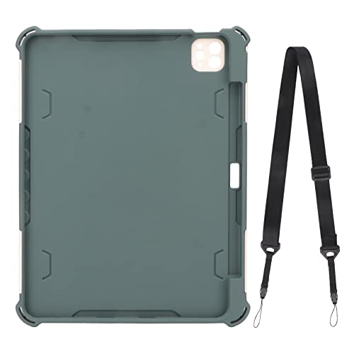 Mtlavish -Schutztablettenabdeckung Heavy Duty Shocksicheres Gehäuse für 2022 4. Generation und 2021 3rd Generation 11 Zoll Tablet Pro mit abnehmbarem Schultergurt für das Reisen (Grün) von Mtlavishness
