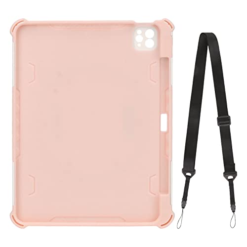 Mtlavish -Schutztablettenabdeckung Heavy Duty Shocksicheres Gehäuse für 2022 4. Generation und 2021 3rd Generation 11 Zoll Tablet Pro mit abnehmbarem Schultergurt für das Reisen (Rosa) von Mtlavishness