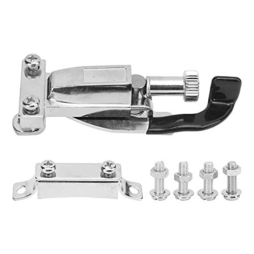 Mtlavish Snare Drum -Einstellungsvertreter komplettes Kit mit Dockingplatte und Montageschrauben ideal für kleine Snare -Trommeln aus Metall mit verchromt plattierter von Mtlavishness