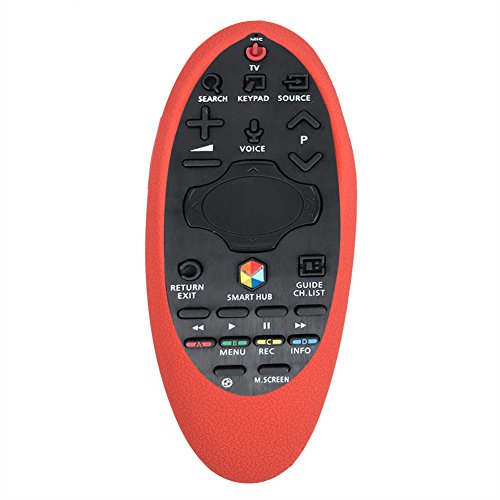 Mtlavish Soft Silicon Case Cover für TV -Fernbedienung bietet präzise fit ergonomisches Design und vollen Schutz ideal für die tägliche Verwendung von TV -Fernbedienung mit Einer (Rot) von Mtlavishness