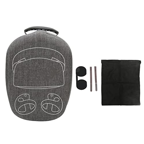 Mtlavish VR Headset Travel Case Eva Gray Anti Fall Tragbares Tragetasche für PS VR2 Headset mit Objektivschutzabdeckung ideal für Spieler unterwegs dauerhaftes Design und weiche Mtlavish VR Headset Travel Case Eva Gray Anti Fall Tragbares Tragetasche für PS VR2 Headset mit Objektivschutzabdeckung ideal für Spieler unterwegs dauerhaftes Design und weiche von Mtlavishness
