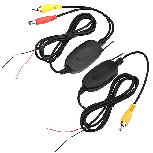 Mtlavish drahtloser Video -Sender -Empfänger 2.4g stabile Getriebebilder für Autokamera Wireless Modul Car DVD AV -Schnittstelle für mehrere Fahrzeuge mit 50 m Arbeitsbereich (EIN Lotuskopf) von Mtlavishness