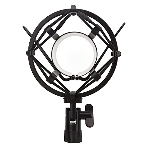 Mtlavish schwarzer Mikrofon -Stoßmontage -Mikrofonhalter mit Nicht -Vibrations -Suspensionsclip Effektiver Rauschisolierung Reduziert Tremor Gute Stoßdämpfung Kunststoff ideal für Mtlavish schwarzer Mikrofon -Stoßmontage -Mikrofonhalter mit Nicht -Vibrations -Suspensionsclip Effektiver Rauschisolierung Reduziert Tremor Gute Stoßdämpfung Kunststoff ideal für von Mtlavishness