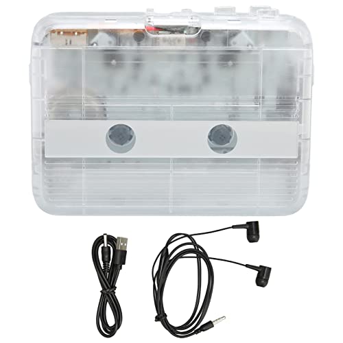Mtlavish ton007b Bluetooth -Kassette Player mit Kopfhörer Genießen (Weiß) von Mtlavishness