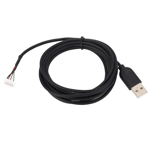 Mtlavishness 2 Meters USB Mouse Cable Replacement for MX518 Game Mouse Ideal for Gaming Enthusiasts Long Length Stable Performance and Durable Design with 3 5mm Outside Diameter Mtlavishness 2 Meters USB Mouse Cable Replacement for MX518 Game Mouse Ideal for Gaming Enthusiasts Long Length Stable Performance and Durable Design with 3 5mm Outside Diameter von Mtlavishness
